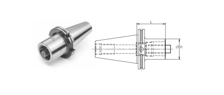 CAT40 T5 Reduction Sleeve Dia 50 L30